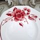 Old mounted earthenware plate