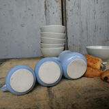Lot de 3 pots en grès