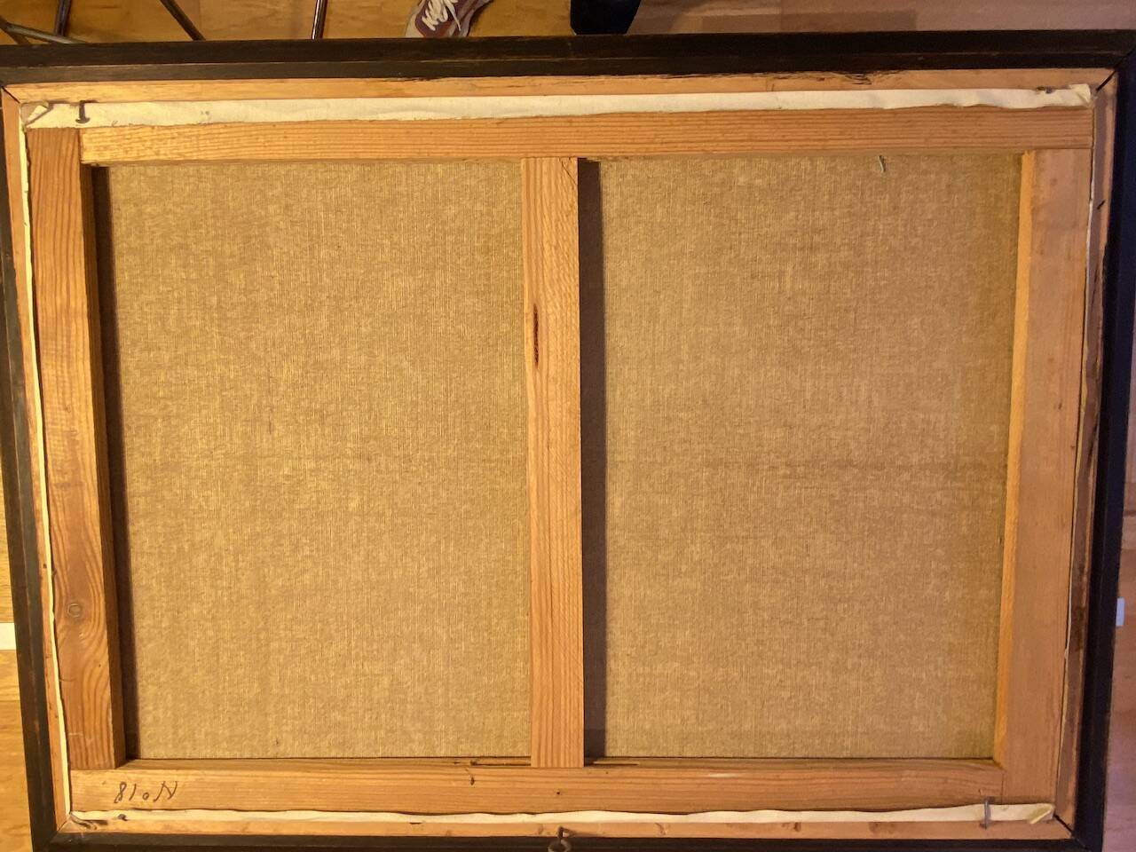 Old painting, Marine signed André Cartayrade (1921-2016)