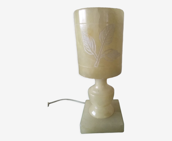 Lampe en albatre