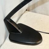 Black desk lamp Unilux Brio design 1980