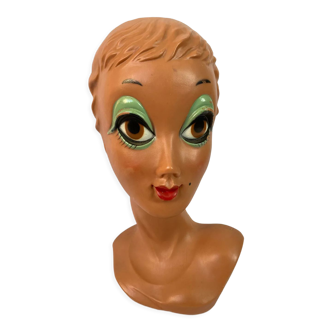 Vintage hat head Huard twiggy