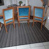 Fauteuil et 2 chaises style Louis XVI