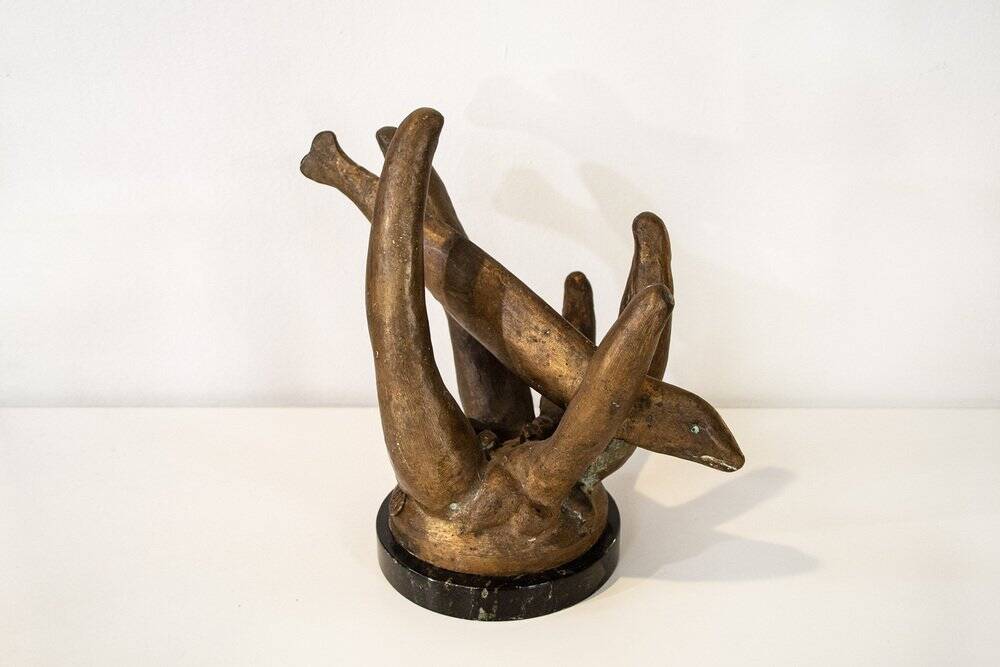 Bronze sculpture, Italy, 1950s
