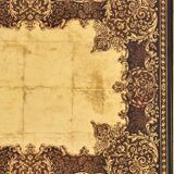 Coffee table in gilded brass