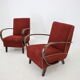 Paire de fauteuils conçus par Jindřich Halabala années 1950.