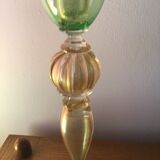 Murano glass candlestick