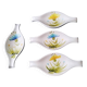 4 ceramic bowls: pocket emptiers, aperitifs, etc.