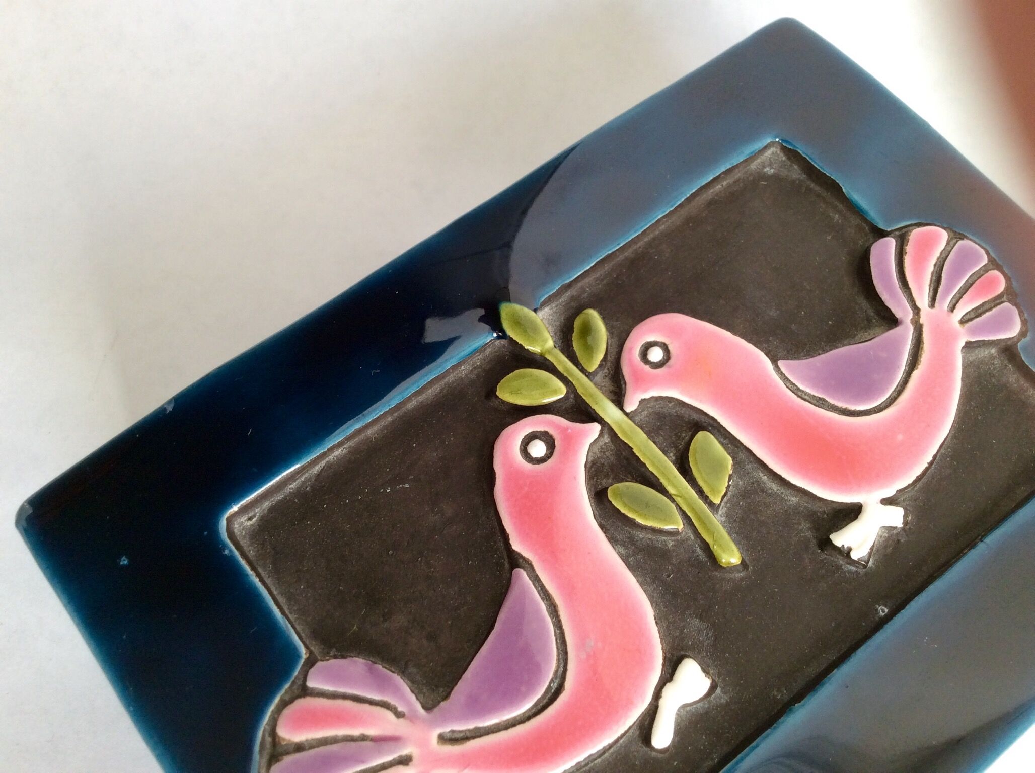 Ceramic box, 60s