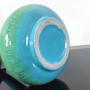 soliflore vintage en céramique émaillée, années 70