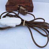 XL turned solid wood lamp base H.45.5 cm