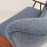 Danish sofa by Erhardsen & Andersen, completely renovated - reupholstered, 70s