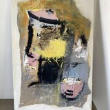 Signed abstract painting from 2011