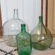 Lot of three demijohns