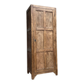 Armoire ancienne - bonnetière en bois