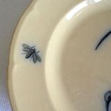 Longwy dish Japanese décor late nineteenth