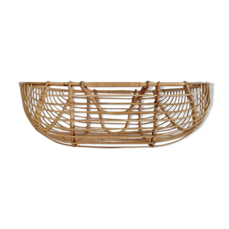 Baby rattan baby couffin