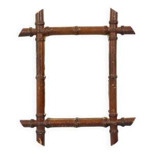 Miroir en bois ancien - france