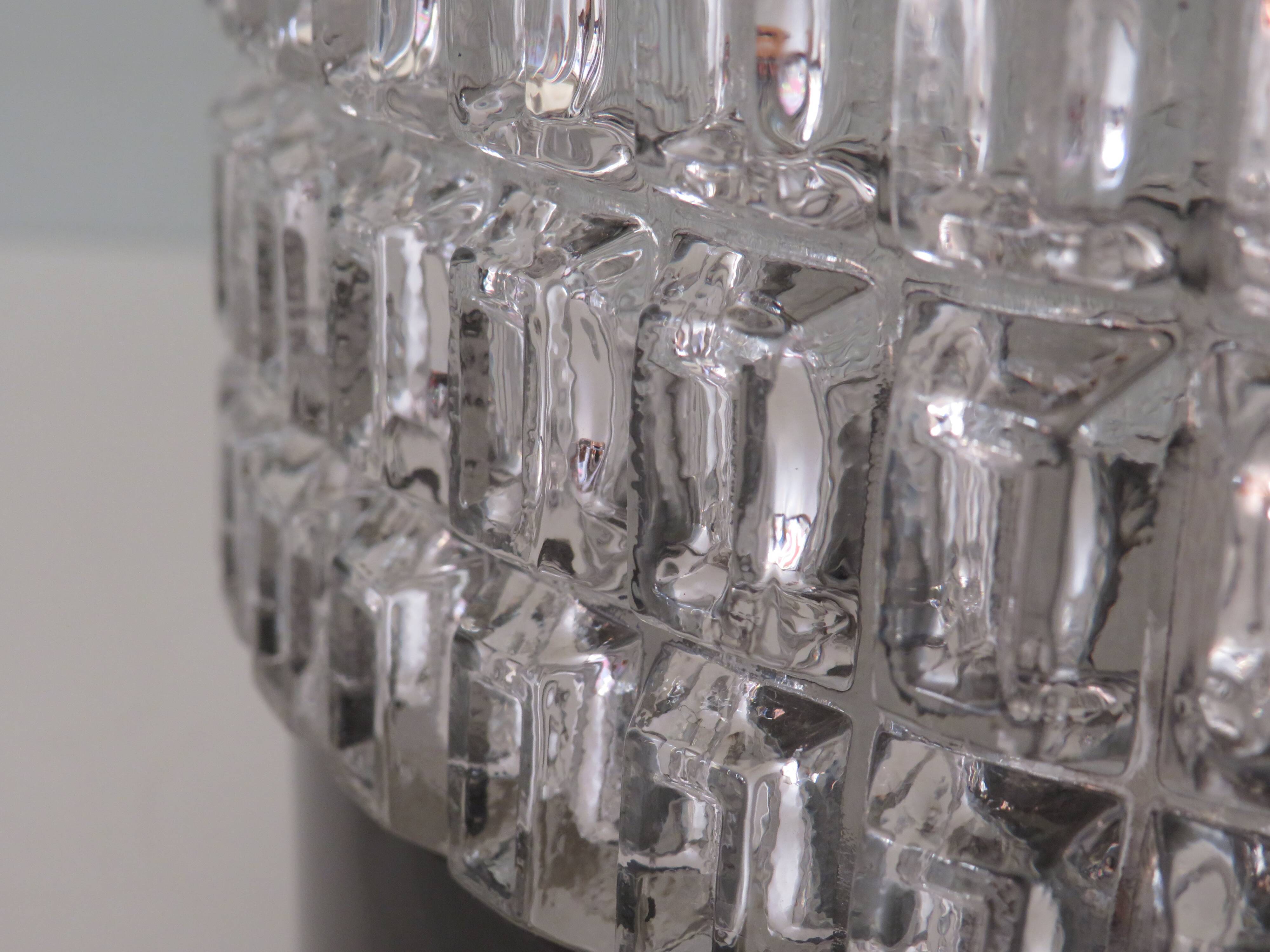 Brutalist wall or ceiling lamp by Niko Belgique 1960