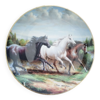 Collector plate &quot;Racing the Wind&quot;