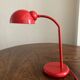 Desk lamp or bedside table vintage 80s red