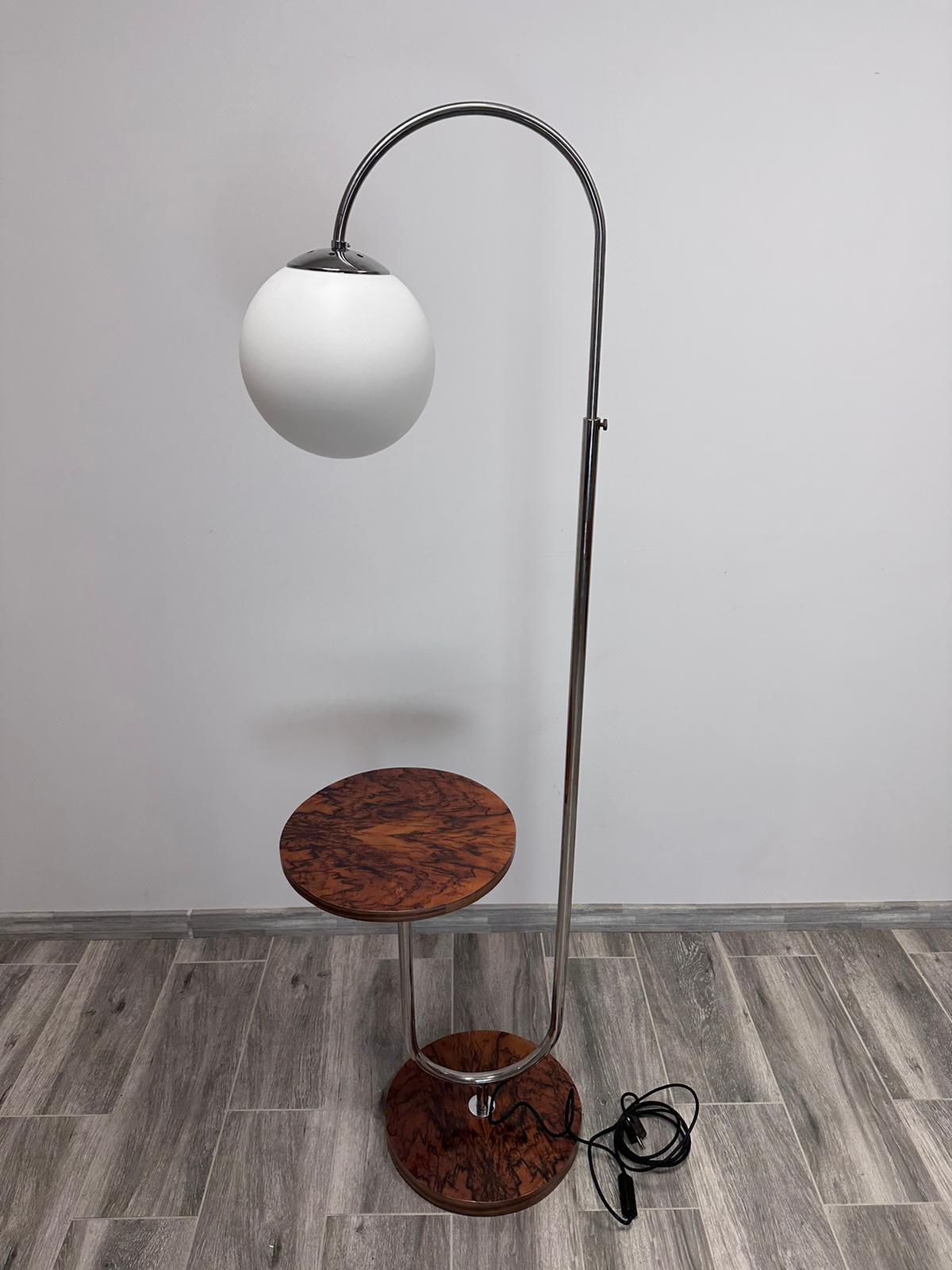 Floor Lamp by Robert Slezak for Slezak Factories, 1930s