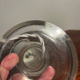 Clear glass lamp bulb
