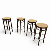 4 x Thonet 82 / 204 RH stool Height 80 Width 45 cm Price / set of 4 thonet