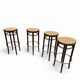 4 x Thonet 82/204 RH stool Height 80 Width 45 cm Price / set of 4 thonet