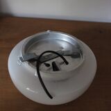 White opaline ldr ceiling light