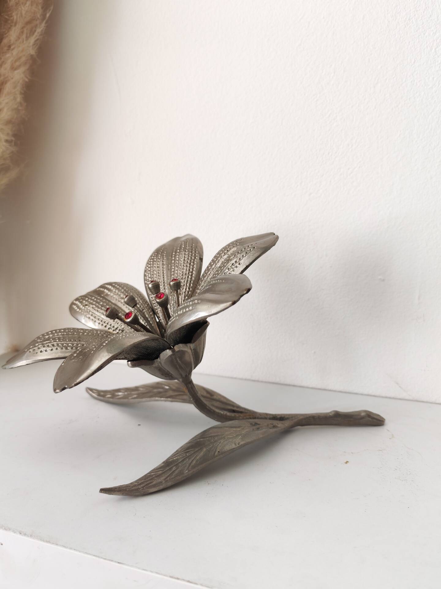 Cendrier Fleur de Lotus en laiton