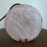 Ceramic and wool lamp