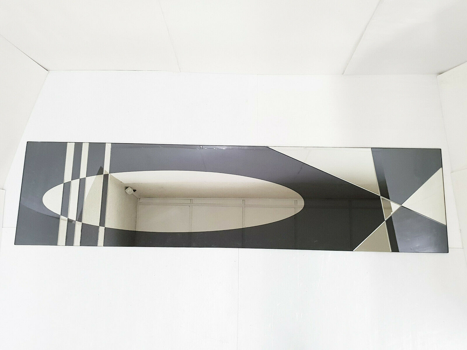 Vintage mirror Jacques Hitier 1950