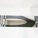 Vintage mirror Jacques Hitier 1950