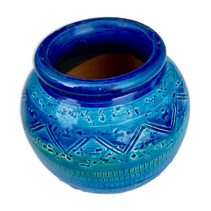 Vase boule émaillé céramique