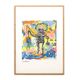 Jean-Michel Basquiat. Numbered color screenprint. 1990s.