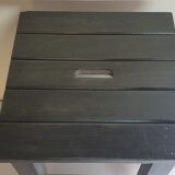 Wooden workshop stool