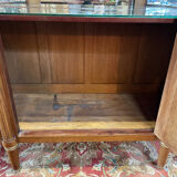 Louis XVI style mahogany display case