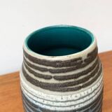 West German Fat Lava ceramic vase in Mid-Century style from the 1960s by Scheurich.