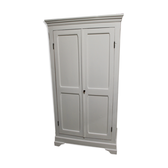 White Parisian wardrobe