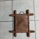 Mirror Frame wood bamboo varnished patinated