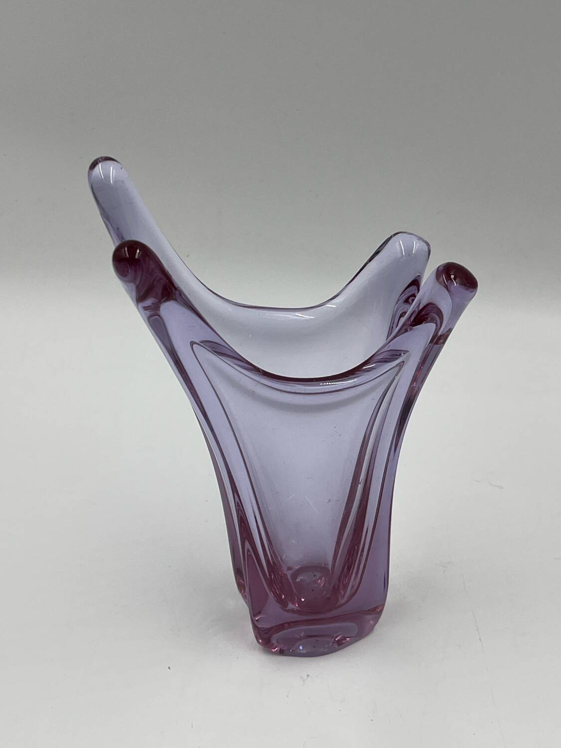 Val Saint Lambert parma vase