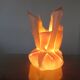 “Les Exclarares” chaplaincy lamp in polycarbonate from the 70s