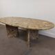 Vintage coffee table in reconstituted stone
