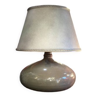 Green ceramic lamp