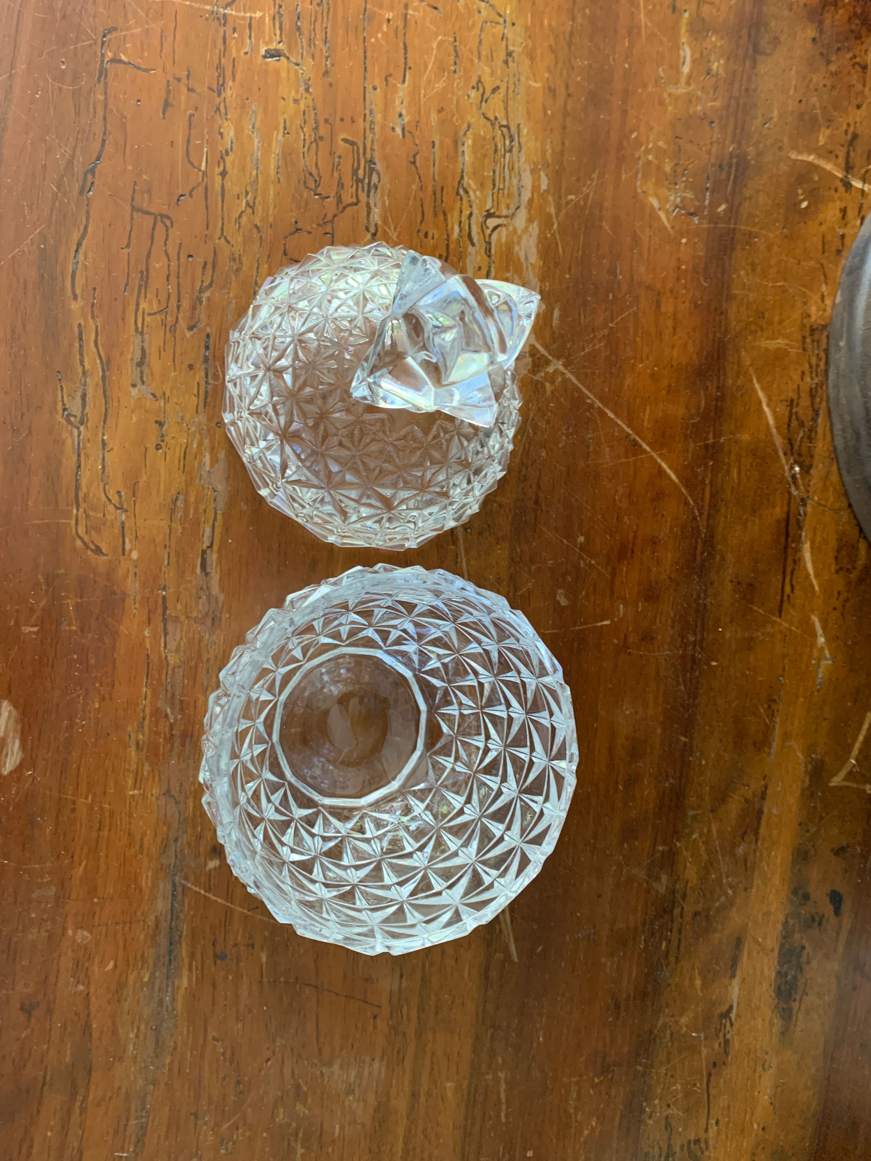 Vintage pineapple candy crystal