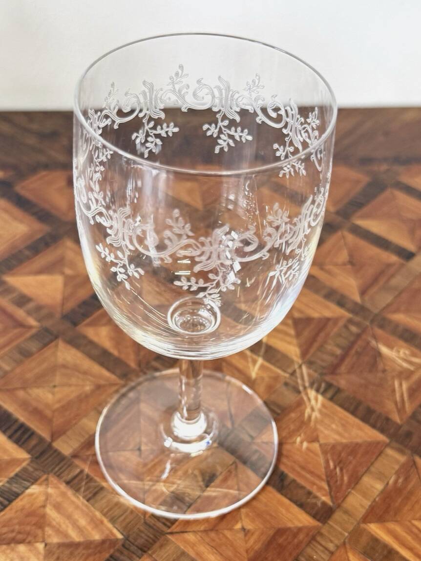10 verres à eau Baccarat – Modèle Sévigné
