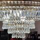 Lustre pampille vintage
