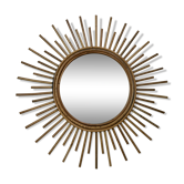Miroir soleil vintage diamètre 52cm