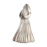 9 Apollo silver metal cutlery